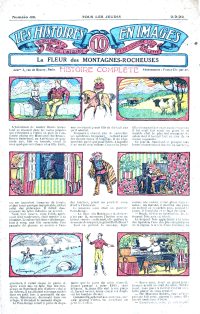 Large Thumbnail For Les Histoires en Images 48. La Fleur des Montagnes - Rocheuses .