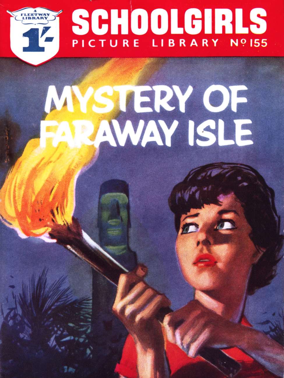 Book Cover For Schoolgirls' Picture Library 155 - Mystery of Farway Isle