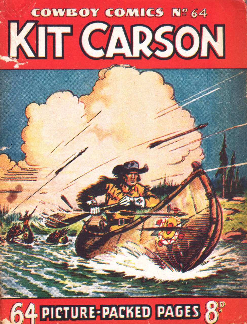 Book Cover For Cowboy Comics 64 - Kit Carson