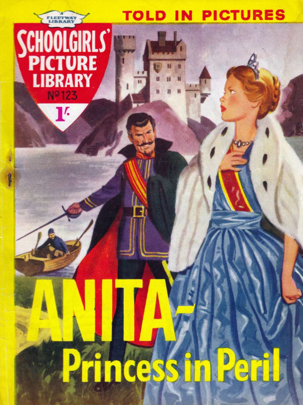 Book Cover For Schoolgirls' Picture Library 123 - Anita - Princess in Peril