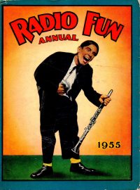 Large Thumbnail For Radio Fun Annual 1955 - Version 2