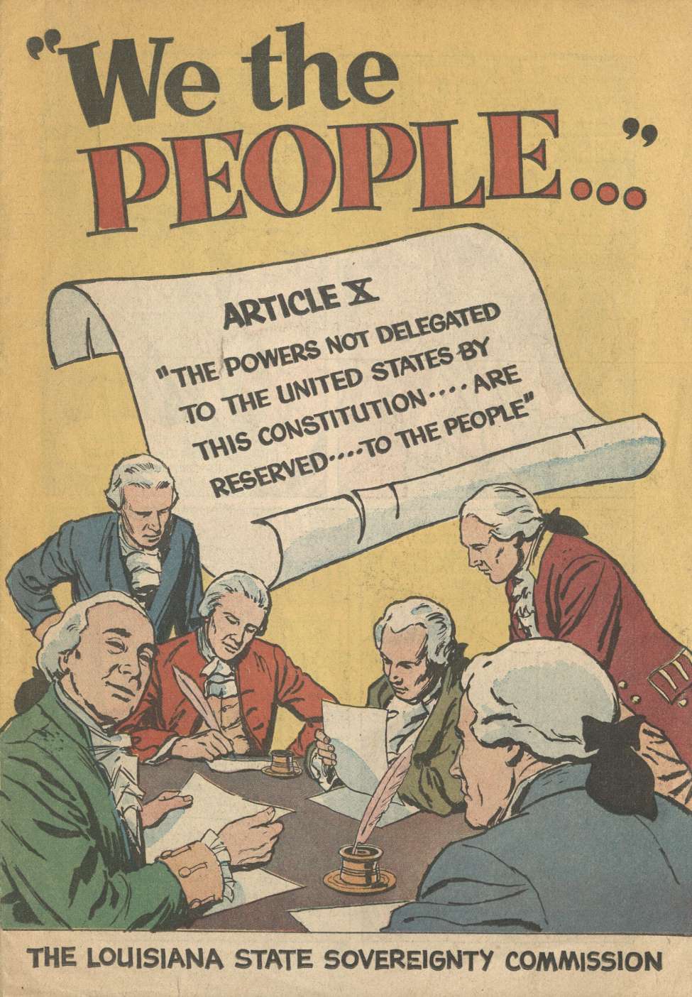 Book Cover For We the People - Louisiana State Sovereignty Commission