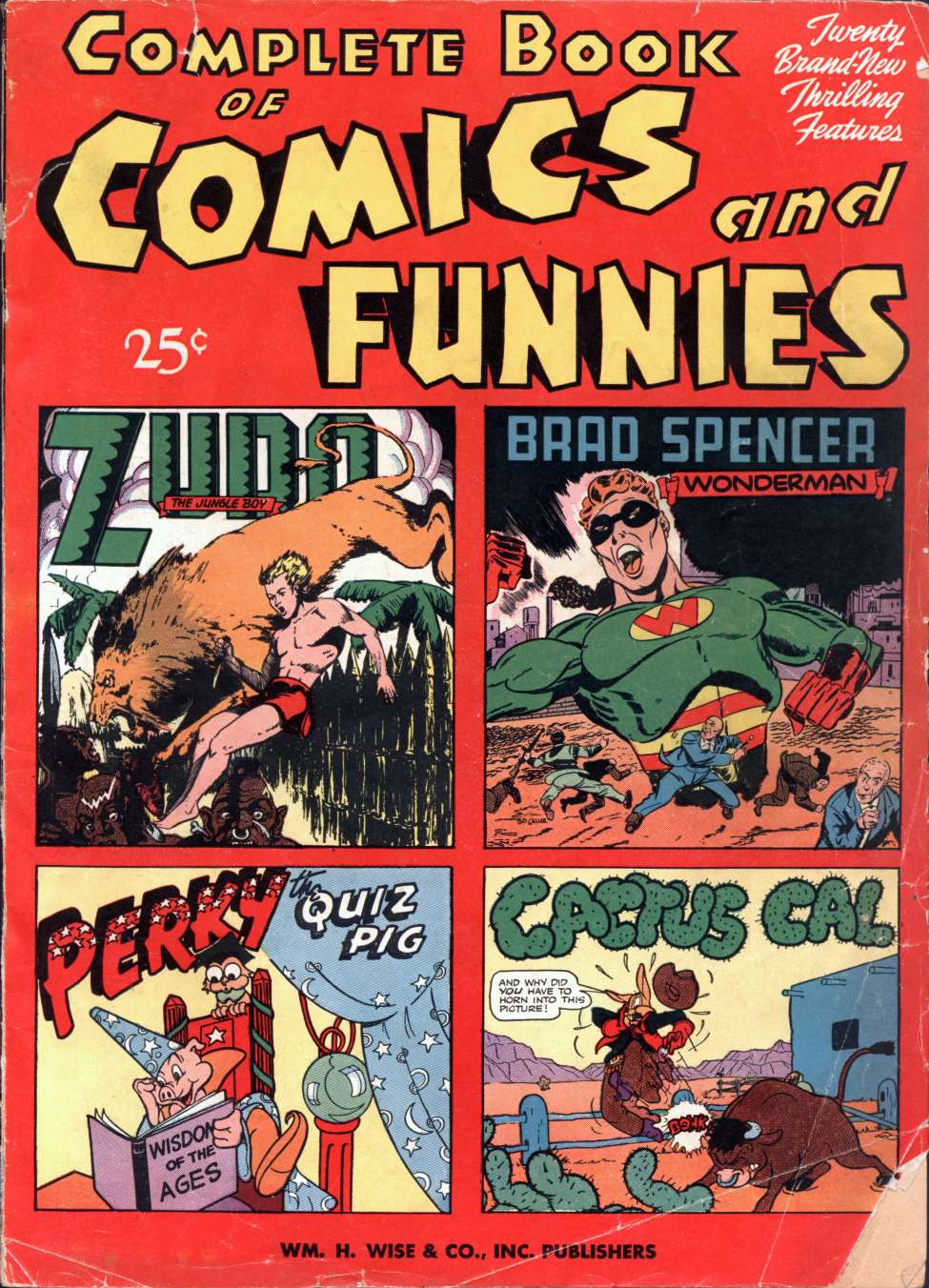 Book Cover For Complete Book of Comics and Funnies - Part 1 - Version 1