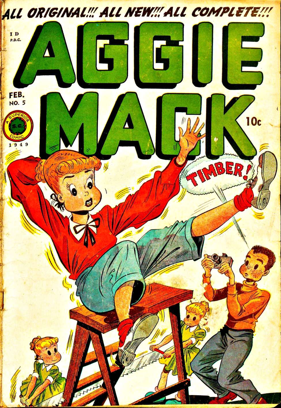 Book Cover For Aggie Mack 5
