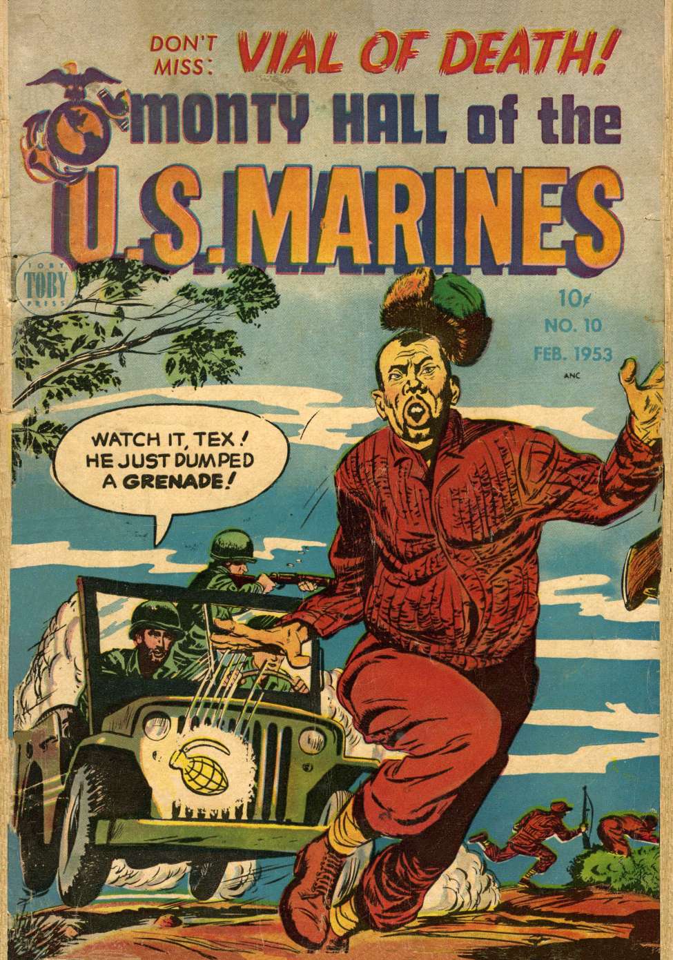 Book Cover For Monty Hall of the U.S. Marines 10