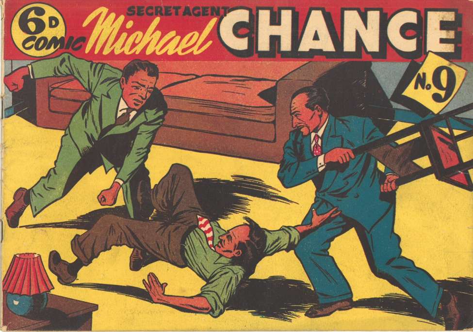 Book Cover For Secret Agent Michael Chance 9