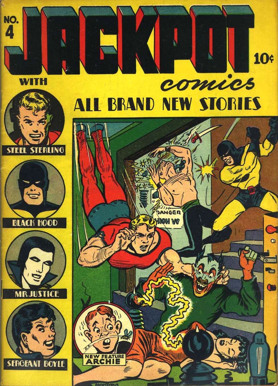 Book Cover For Archie in Jackpot Comics (04-09 - Win. 1941-Spr. 1943)