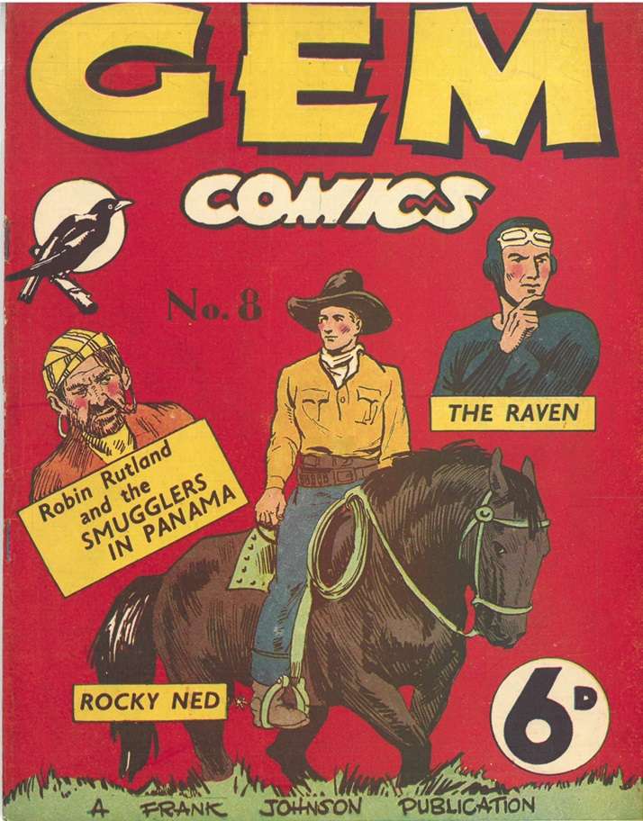 Book Cover For Gem Comics 8