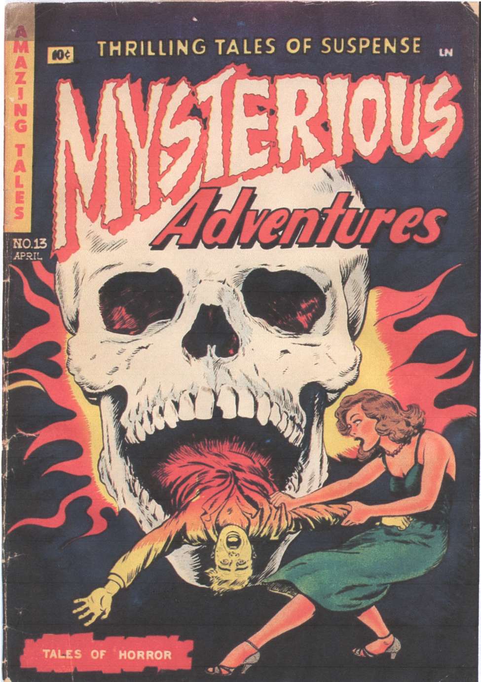 Book Cover For Mysterious Adventures 13
