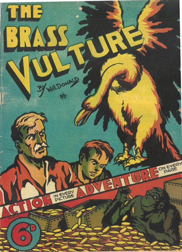 Book Cover For The Brass Vulture