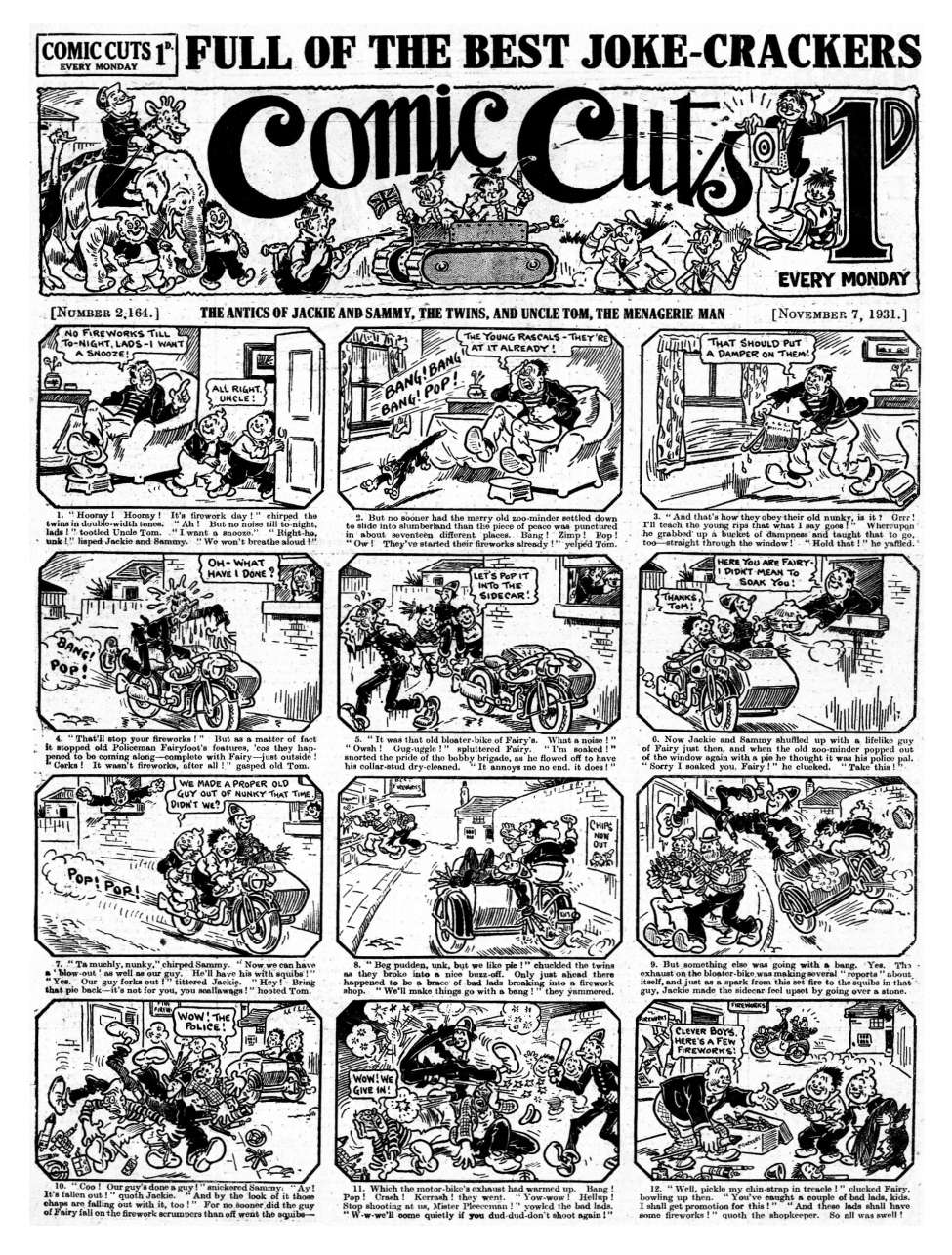 Book Cover For Comic Cuts 2164