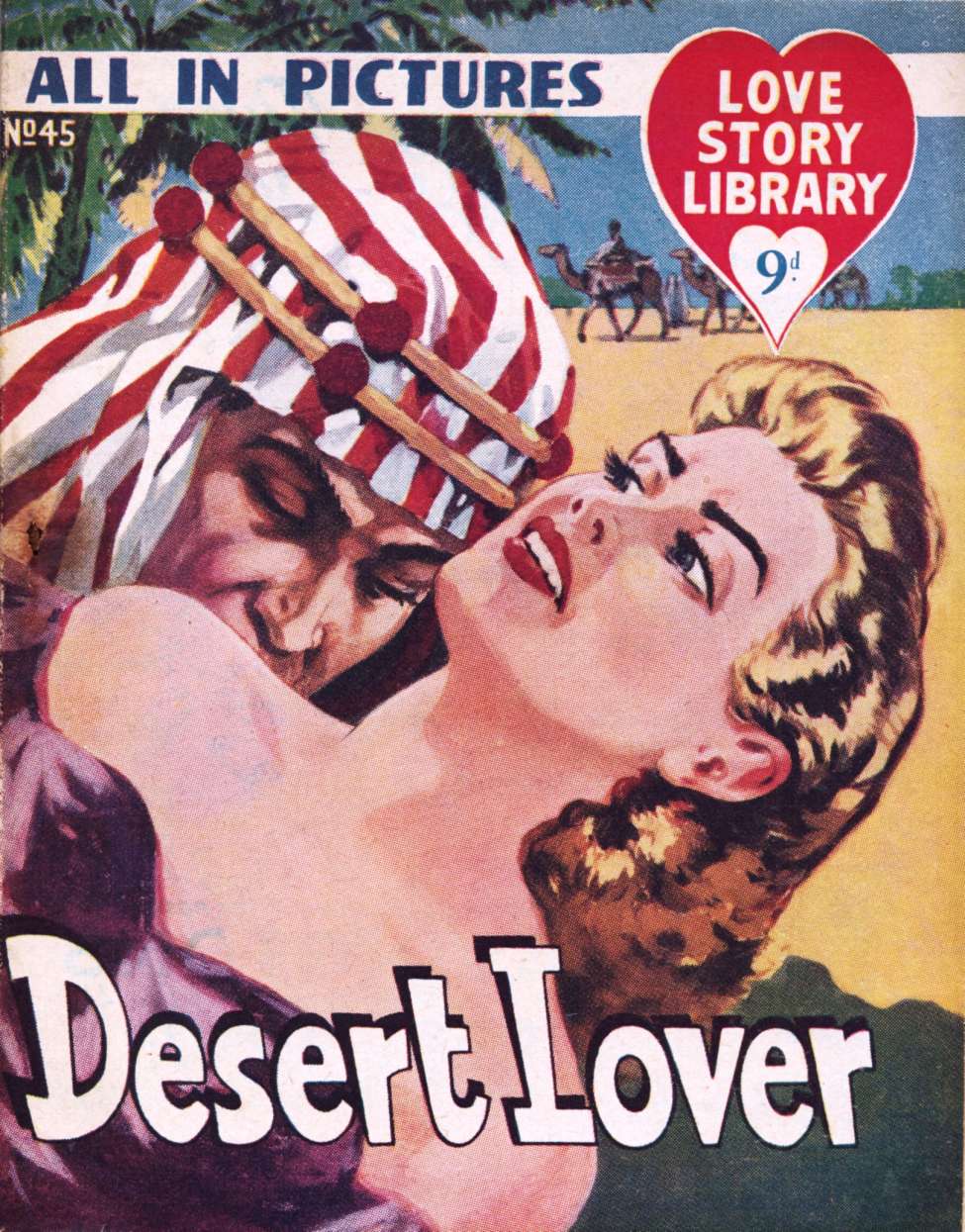 Book Cover For Love Story Picture Library 45 - Desert Lover