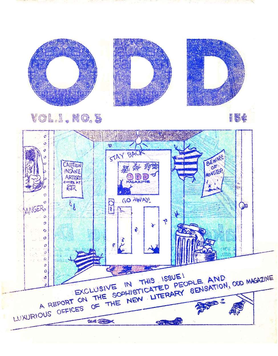 Book Cover For Odd v1 #3 1964