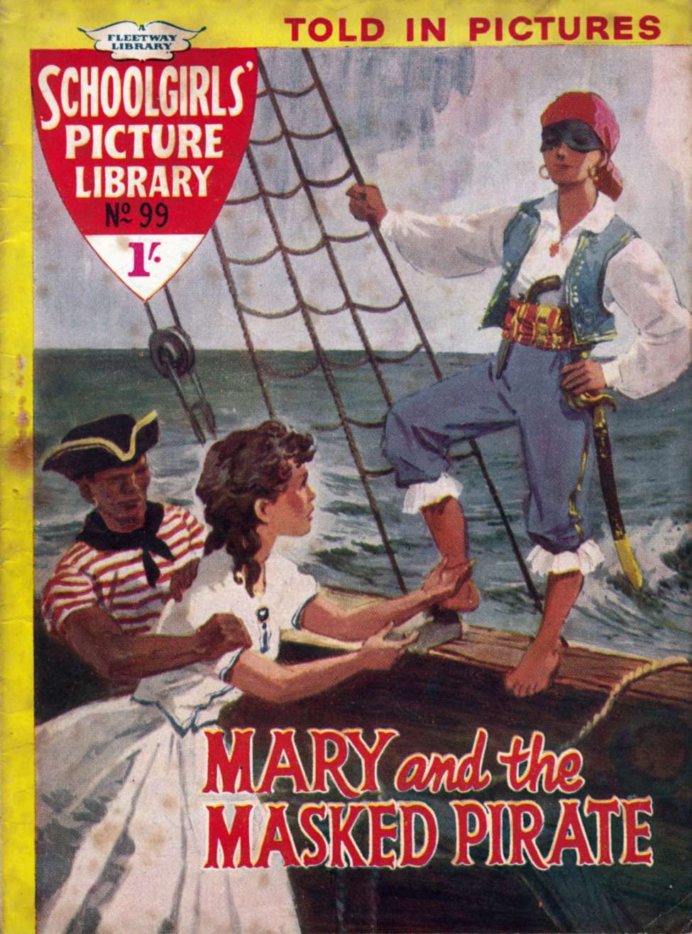 Book Cover For Schoolgirls' Picture Library 99 - Mary and the Masked Pirate