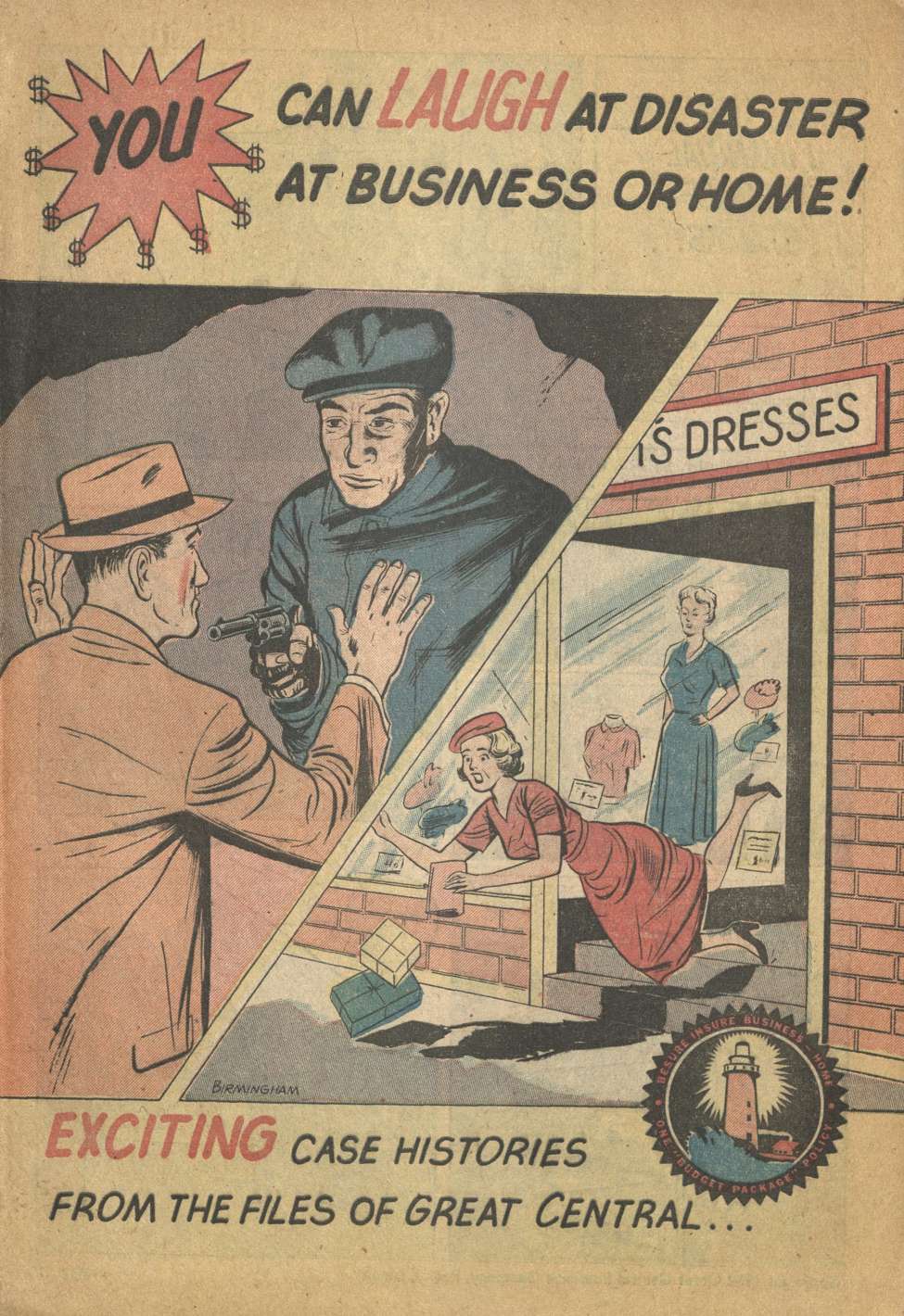 Book Cover For You Can Laugh At Disaster At Business or Home