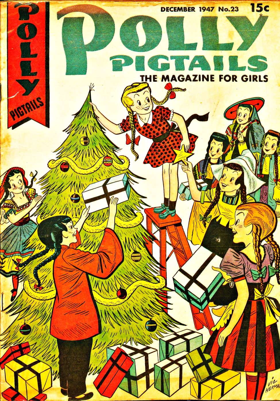 Book Cover For Polly Pigtails 23