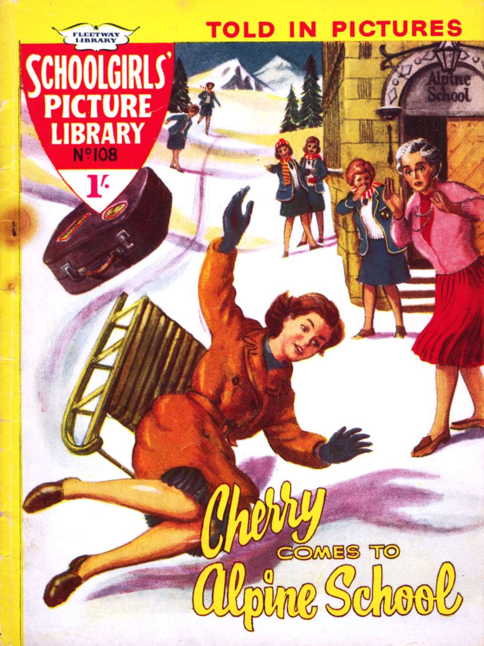 Book Cover For Schoolgirls' Picture Library 108 - Cherry Comes to Alpine School