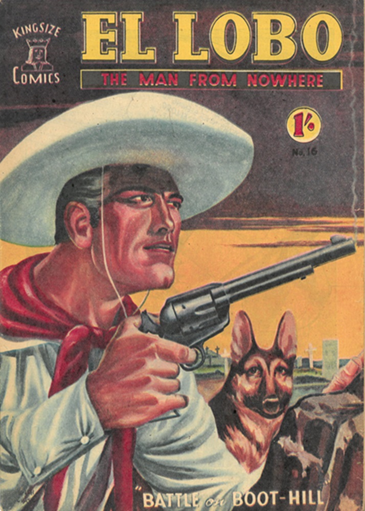 Book Cover For El Lobo the Man from Nowhere 16