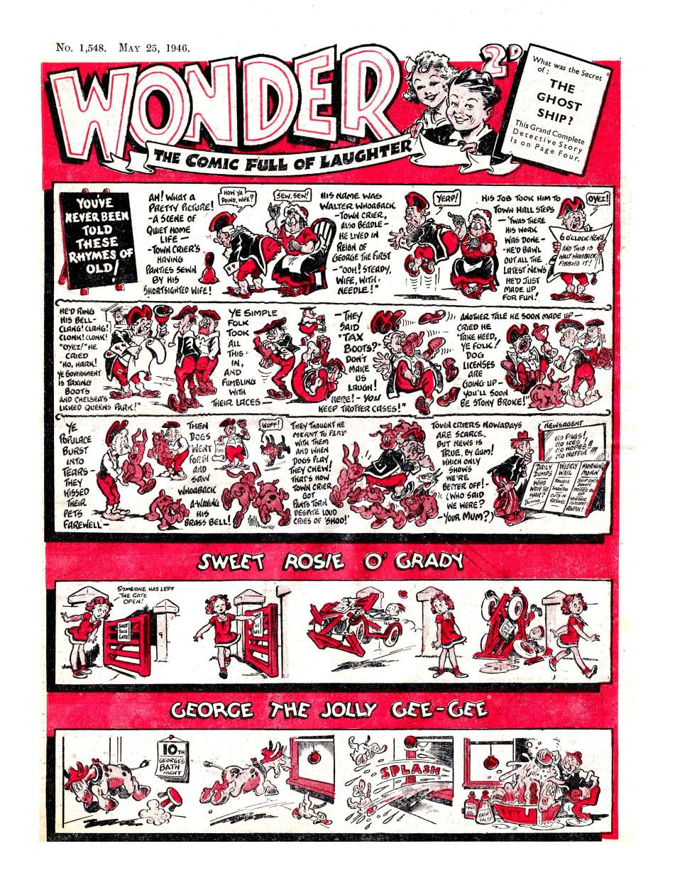 Book Cover For The Funny Wonder