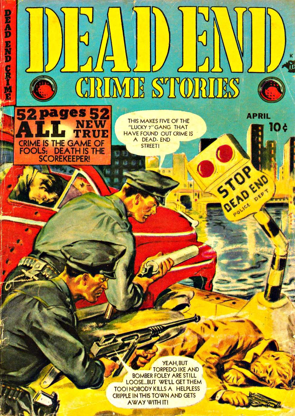 Book Cover For Dead End Crime Stories nn - Version 2