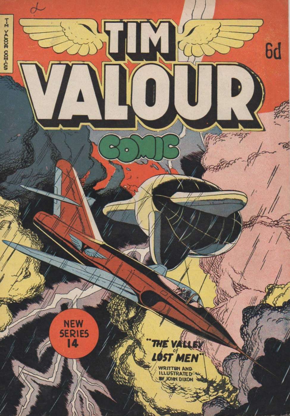 Book Cover For Tim Valour 14 (2nd series)