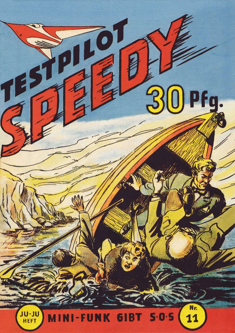 Book Cover For Testpilot Speedy 11 - Mini-Funk gibt SOS