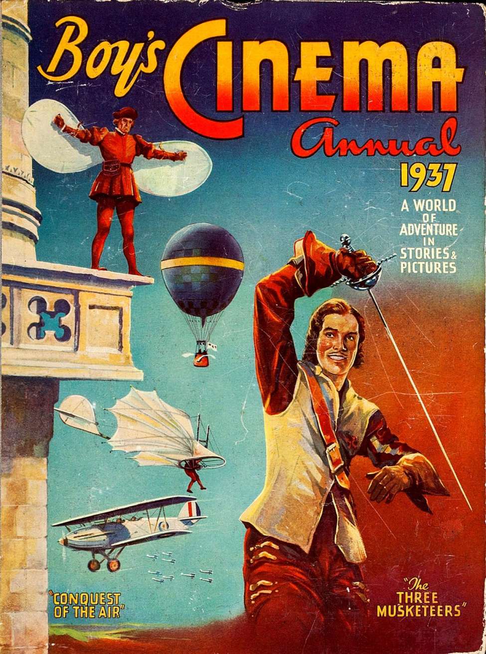 Book Cover For Boy's Cinema Annual 1937