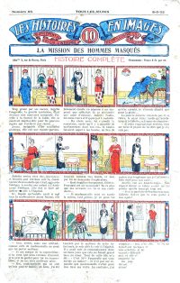Large Thumbnail For Les Histoires en Images 66 - La Mission des Hommes Masqués