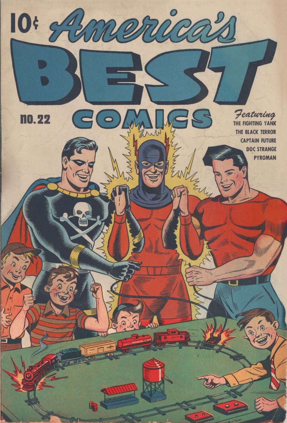 Book Cover For America's Best Comics 22 - Version 2