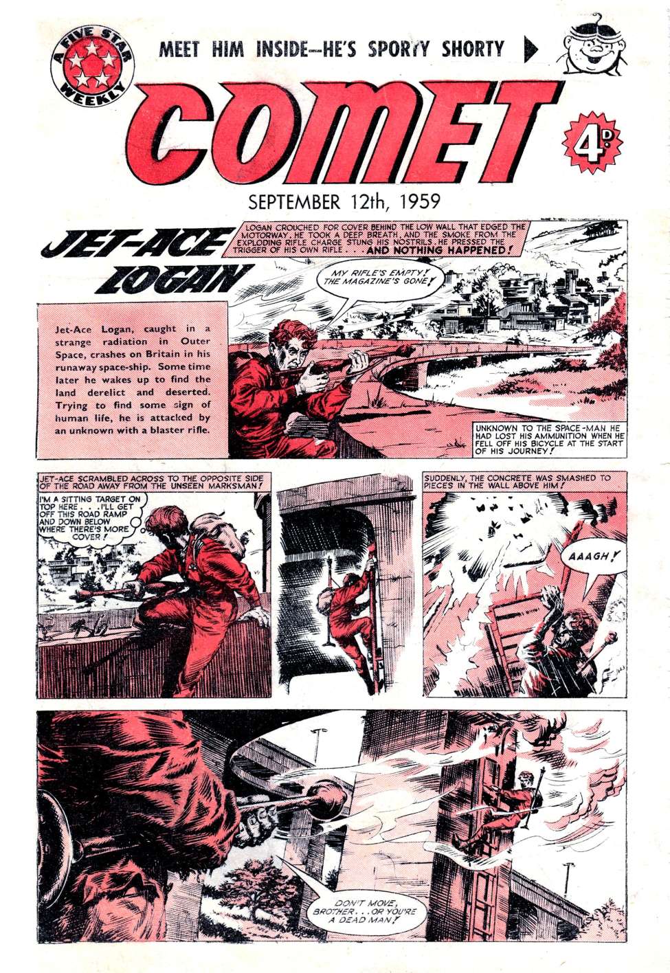 Book Cover For The Comet 575