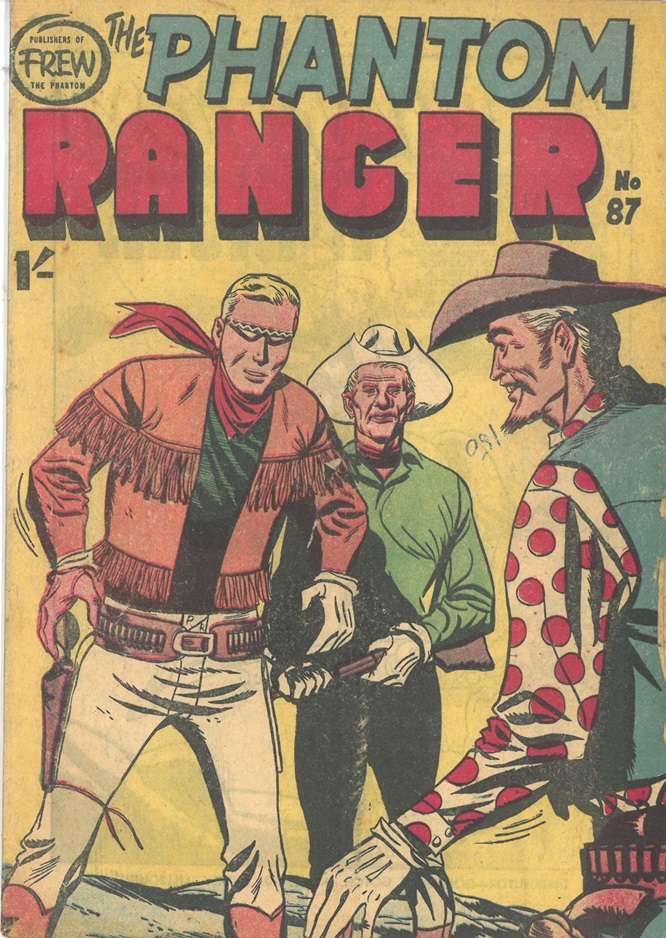 Book Cover For The Phantom Ranger 87