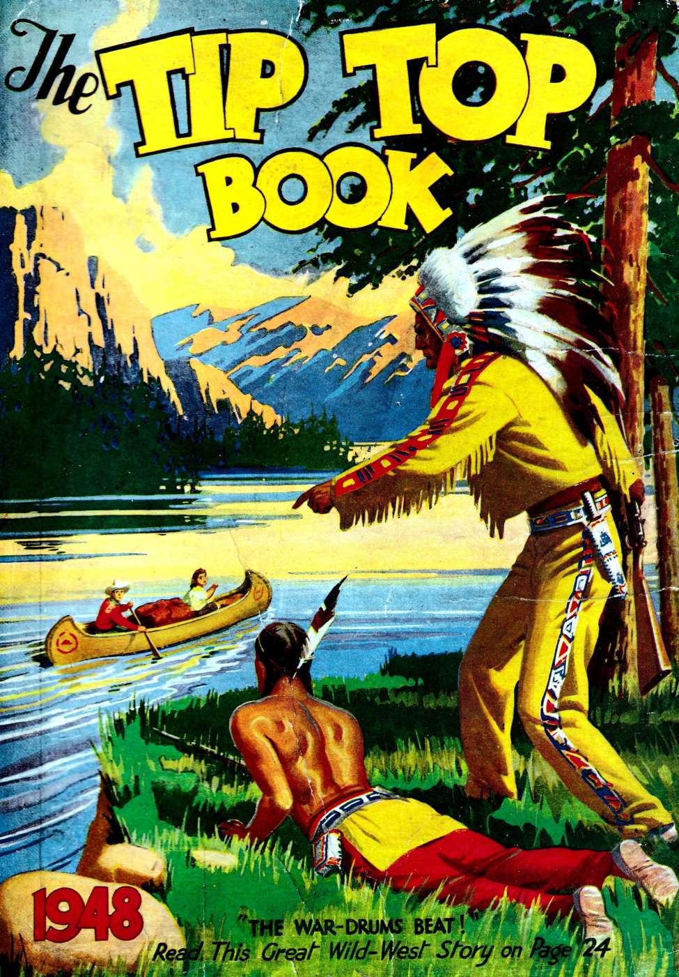 Book Cover For The Tip Top Book 1948