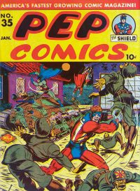 Large Thumbnail For Pep Comics 35 - Version 2
