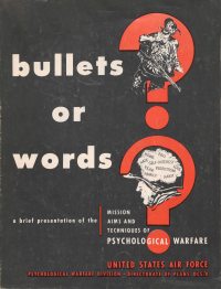 Large Thumbnail For Bullets or Words - USAF Psychological Warfare Division