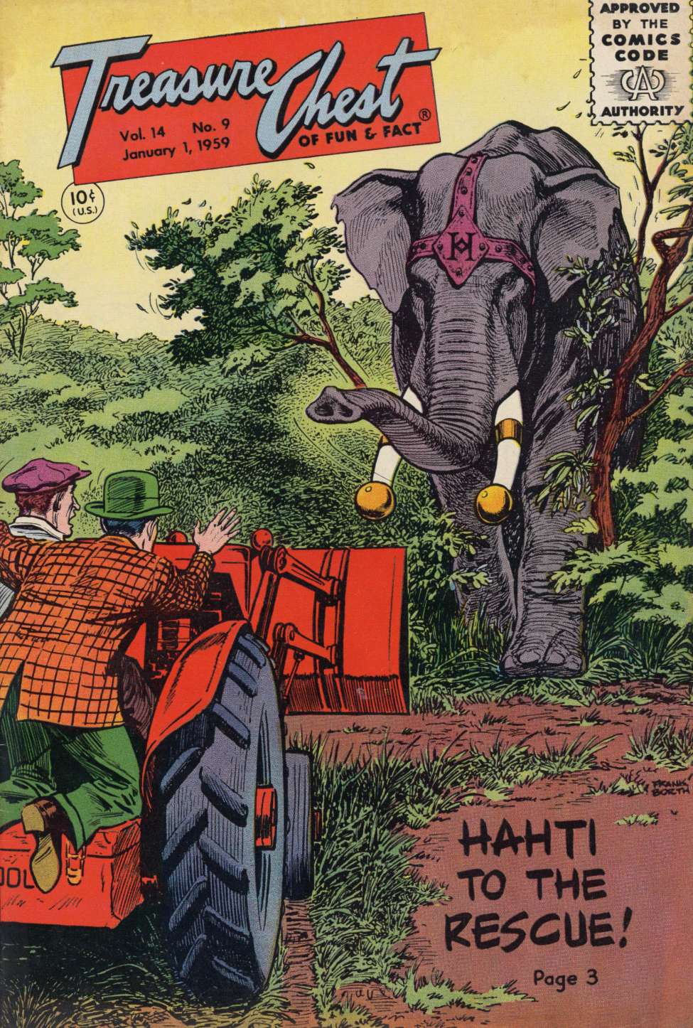 Book Cover For Treasure Chest of Fun and Fact v14 9 - Version 1